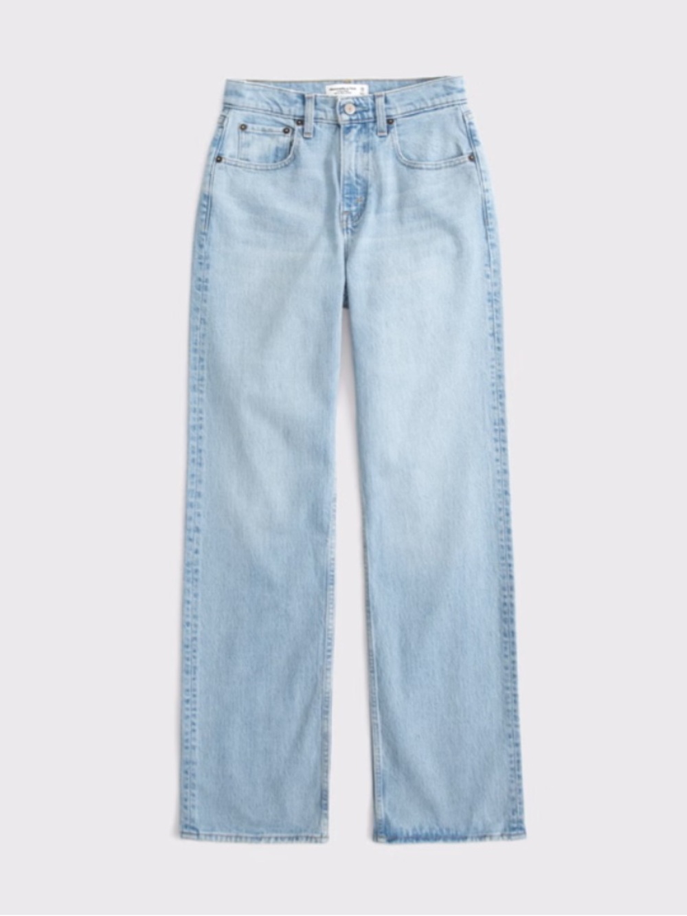 Abercrombie & Fitch Light Wash Curve love  Jeans